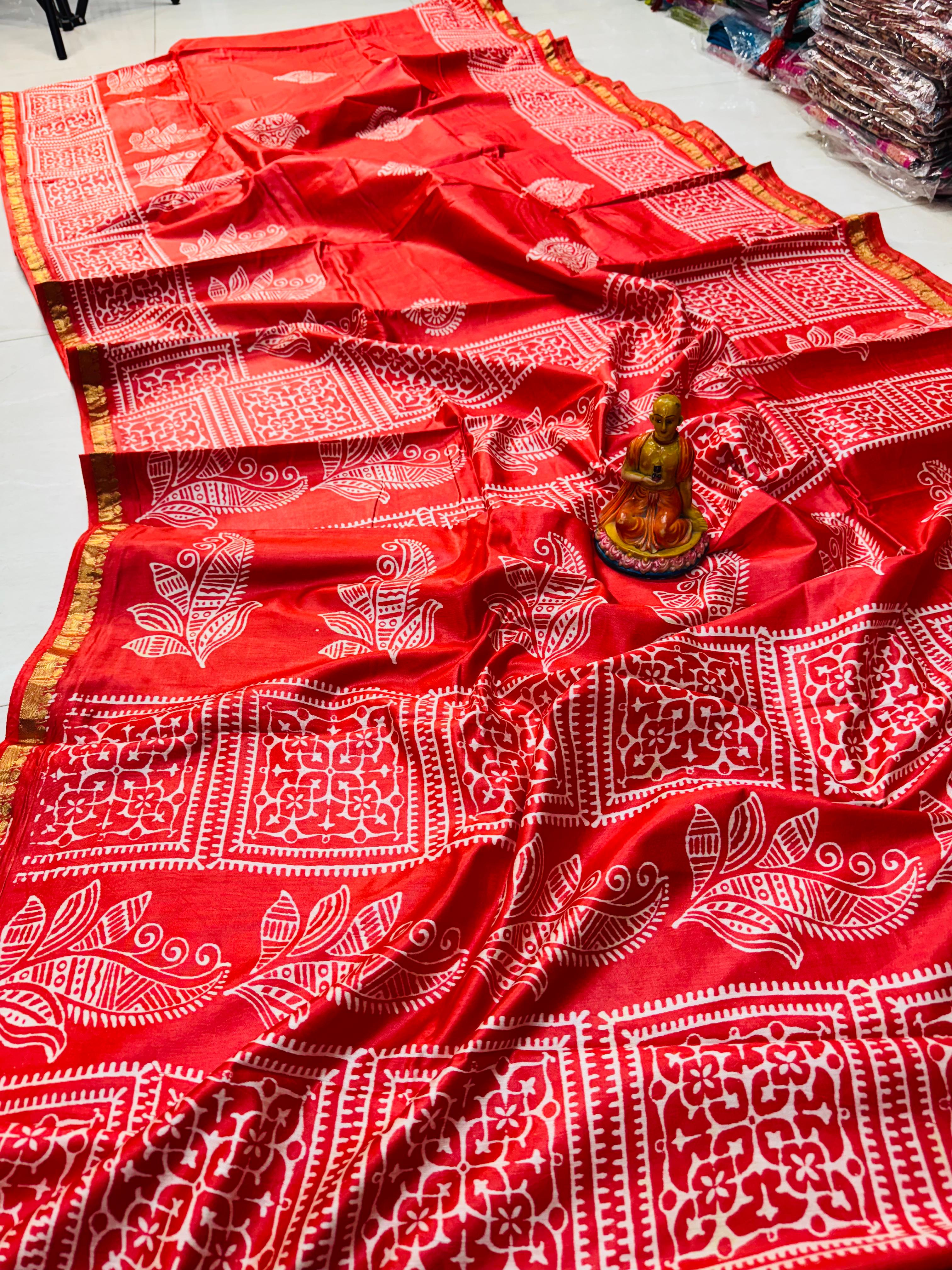 NEW EXCLUSIVE MAHESHWARI SILK  WITH BP
