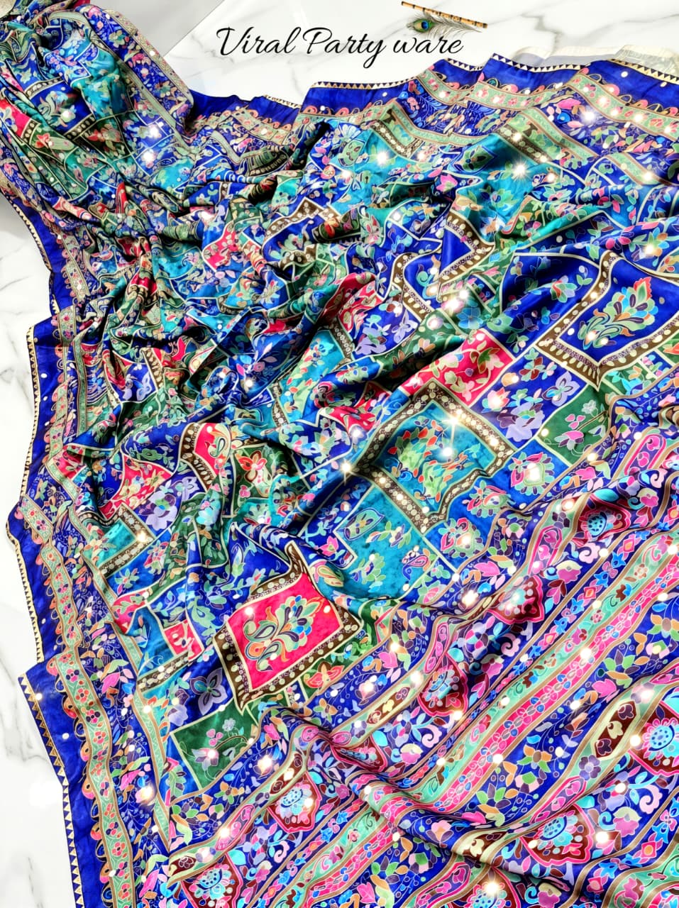 VIRAL PARTY WEAR SAREE