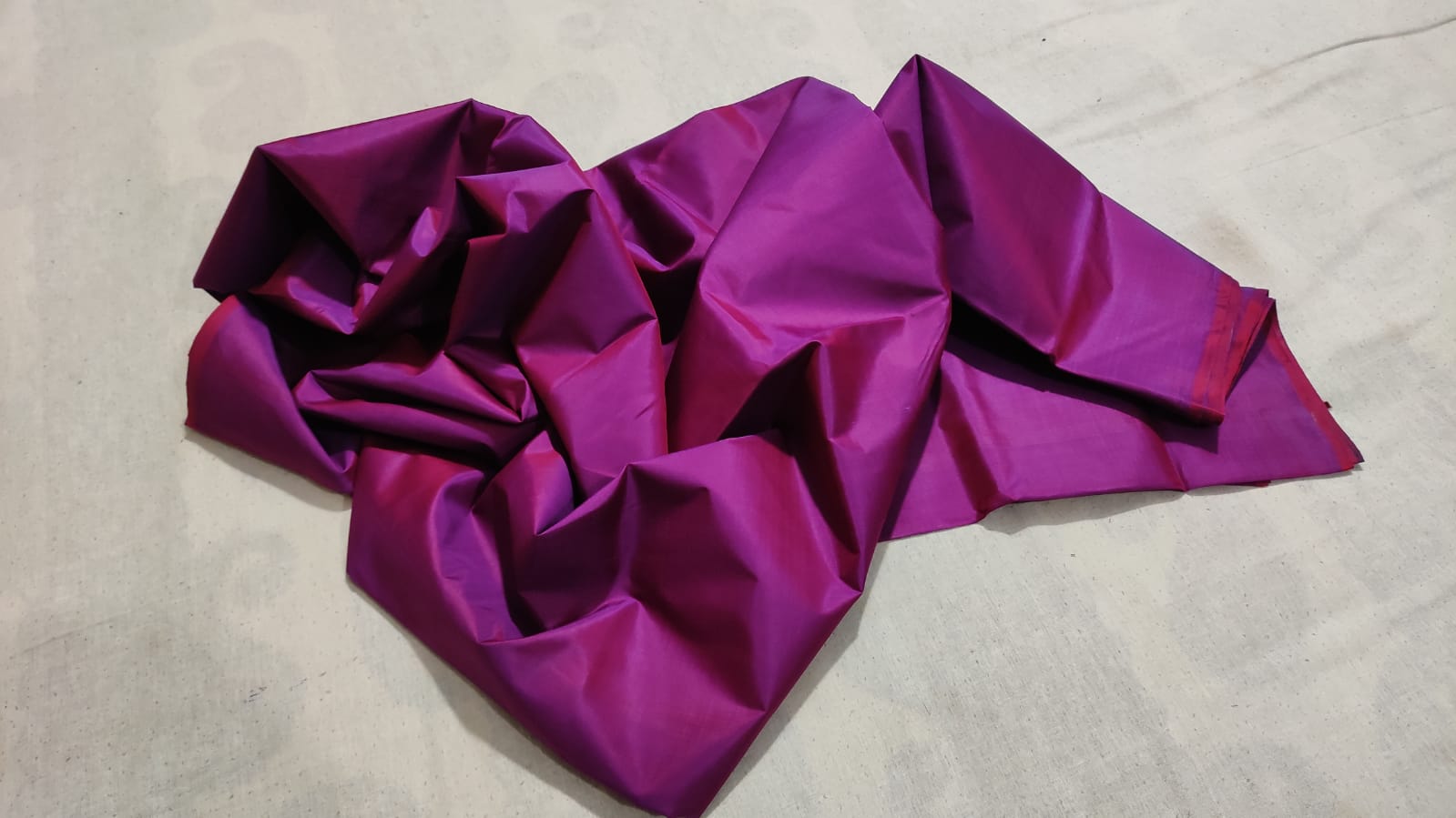 Pure Bishnupuri katan with blouse piece