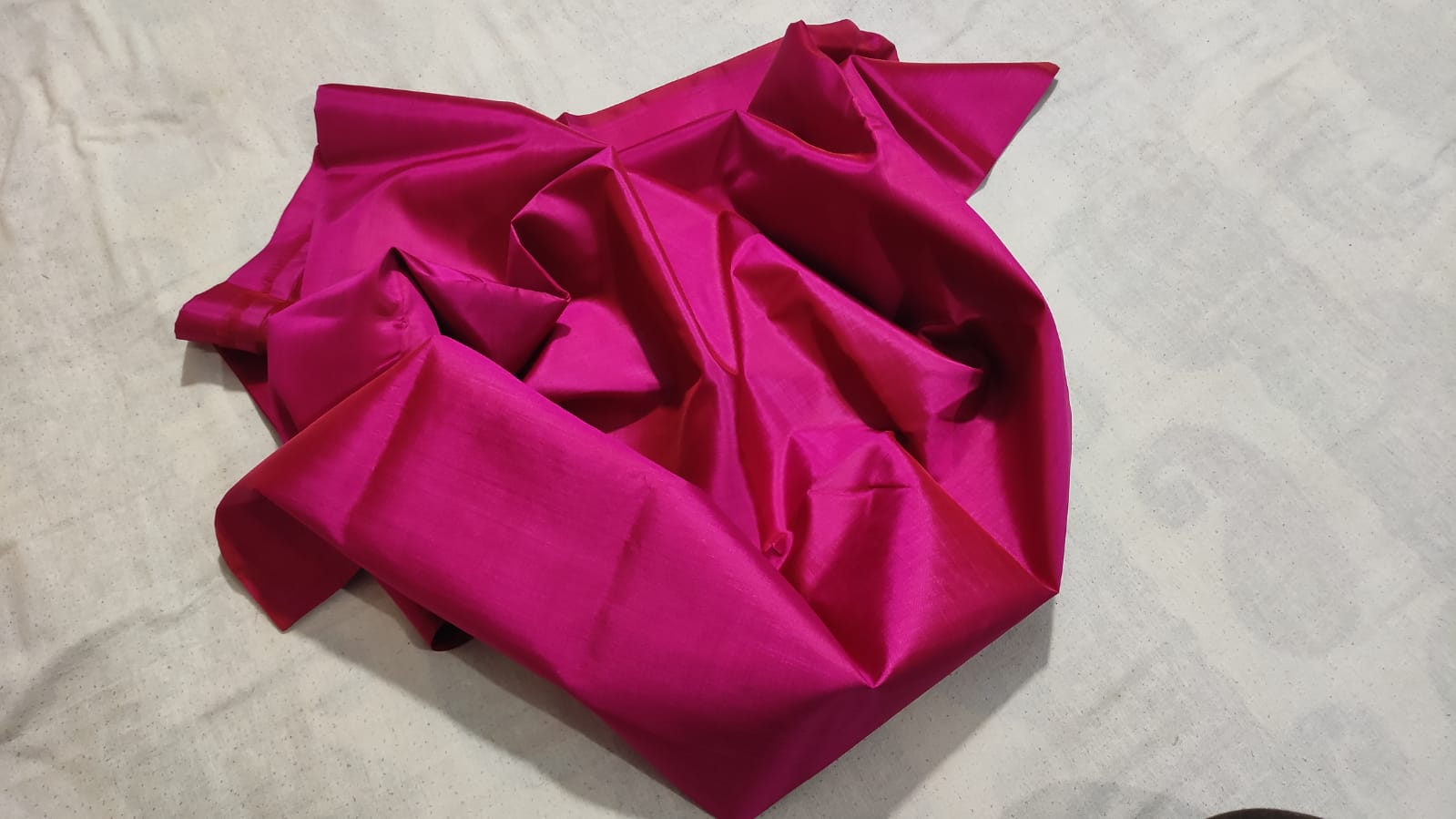 Pure Bishnupuri katan with blouse piece