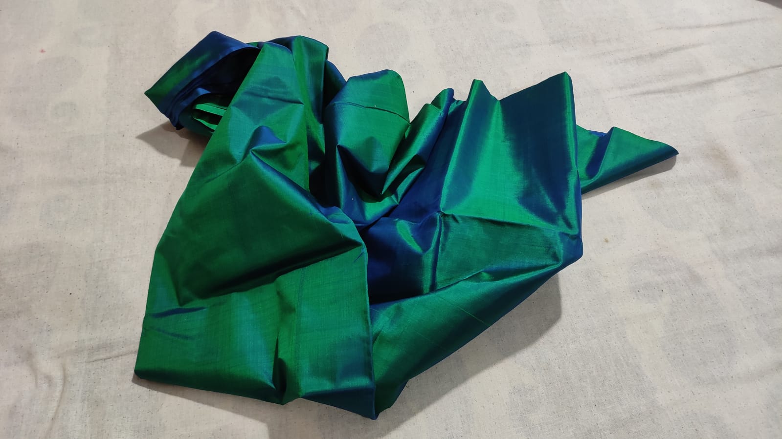 Pure Bishnupuri katan with blouse piece