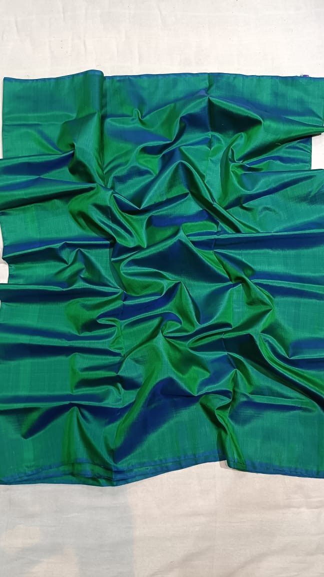 Pure Bishnupuri katan with blouse piece