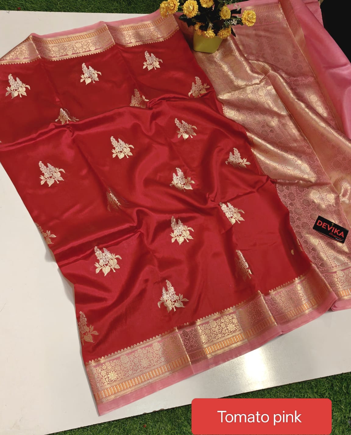 BANARASI SOFT PURE VISCOSESILK WOVEN SAREE