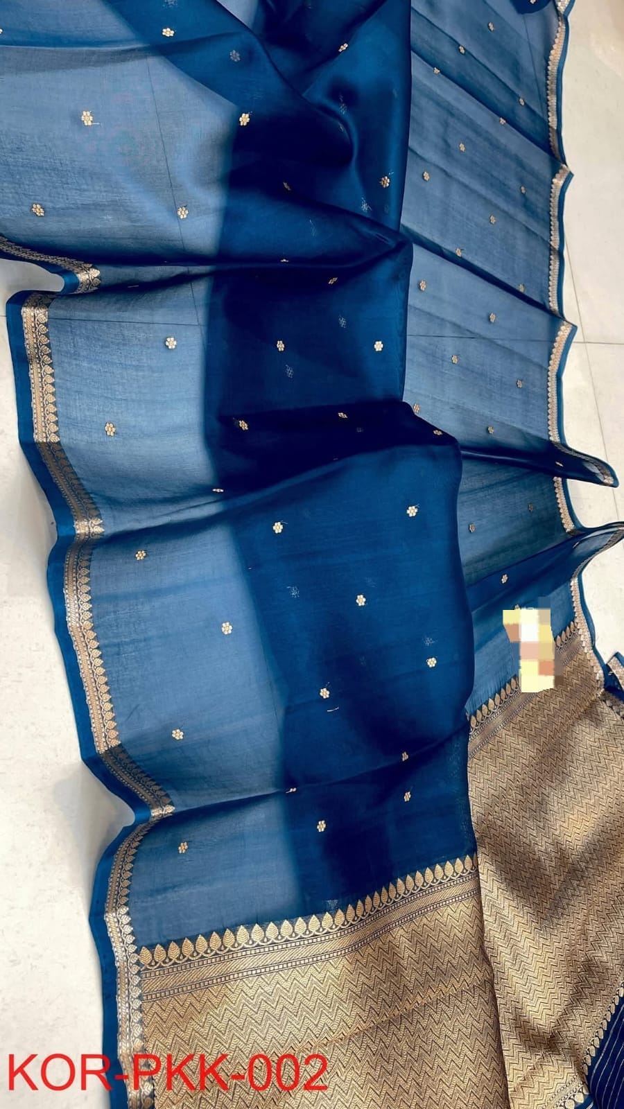 ELEGANT BANARASI KORA SOFT TISSUE SILK SAREE