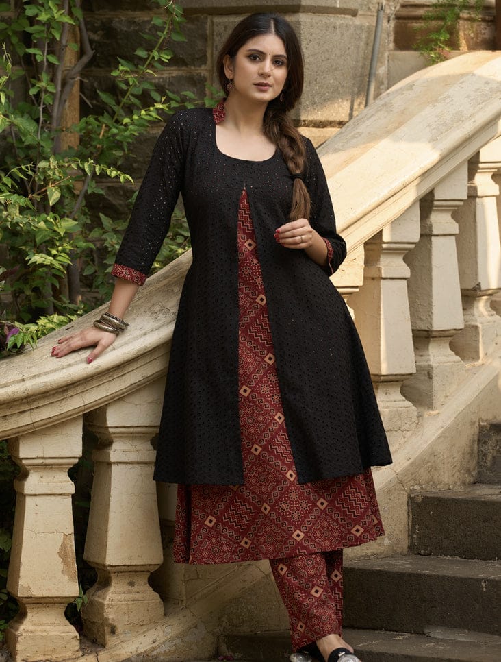Mix & Match Salwar 3-Piece Set